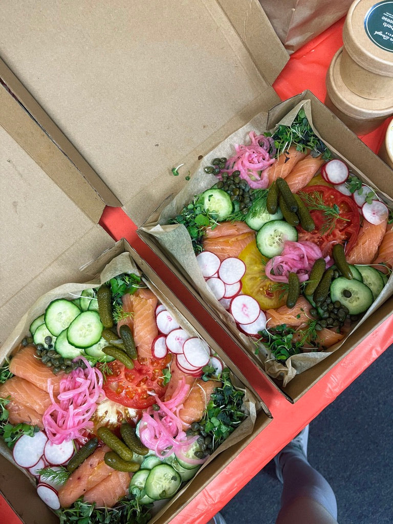 Seasonal Lox Box (Serves 6)